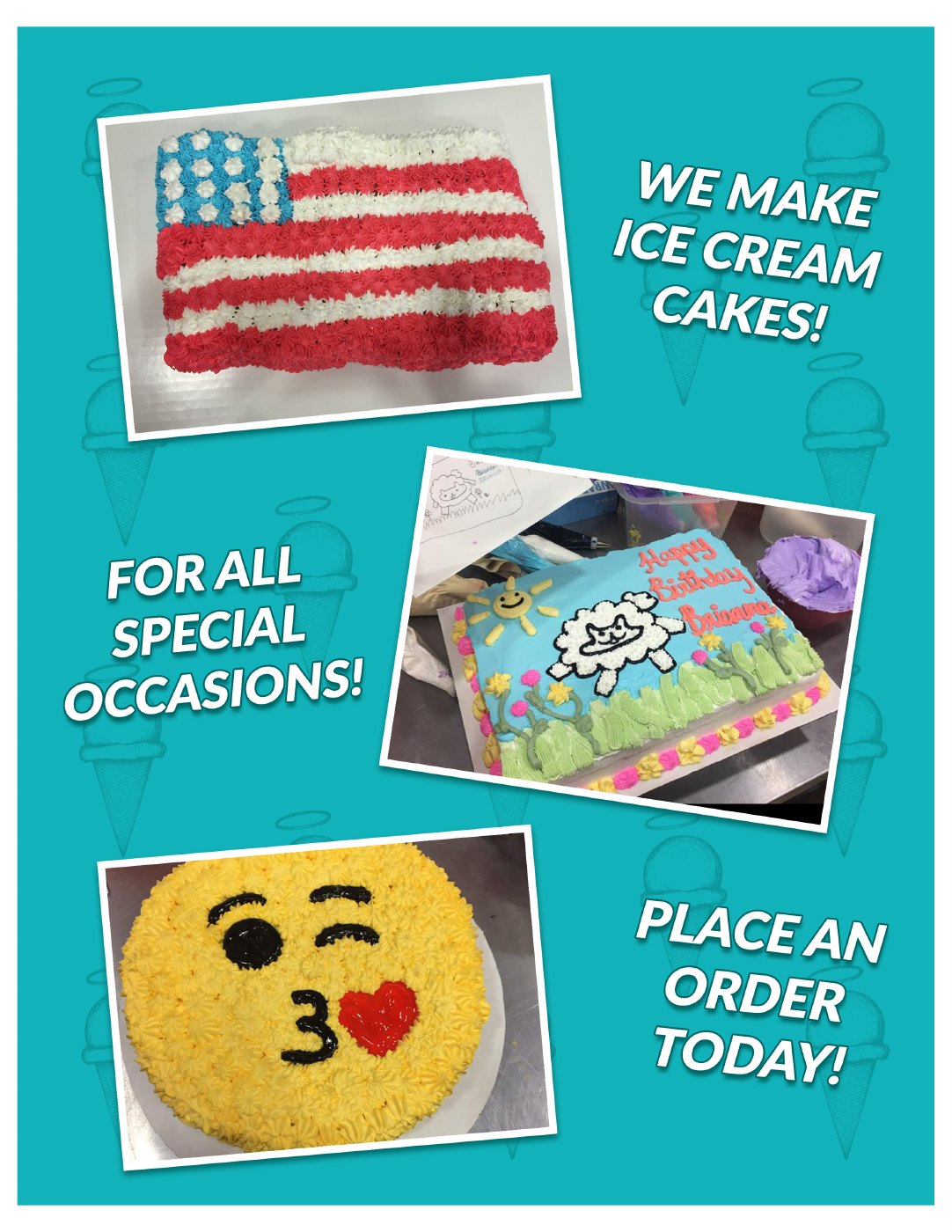 Page 6: Cakes for special occasions