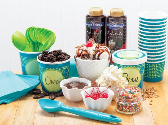 Ice Cream Sundae Party at Heavenly Havens